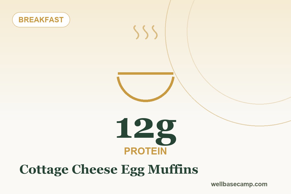 High-Protein Cottage Cheese Egg Muffins (Make-Ahead)